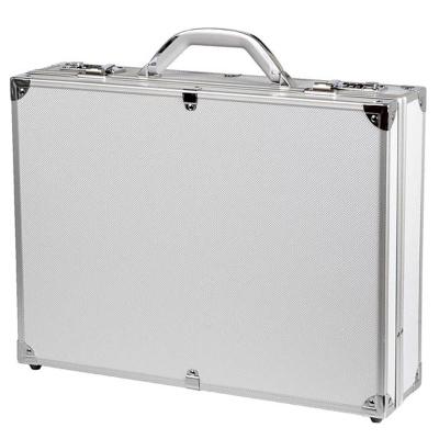 China Durable aluminum hard attache briefcases with combination locks for sale