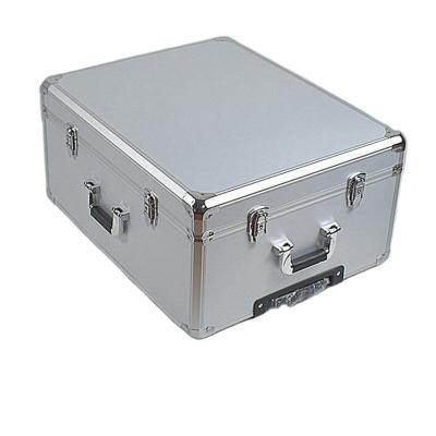 China Durable Hand Trolley Repair Workshop Household Aluminum Tool Case With Wheels for sale