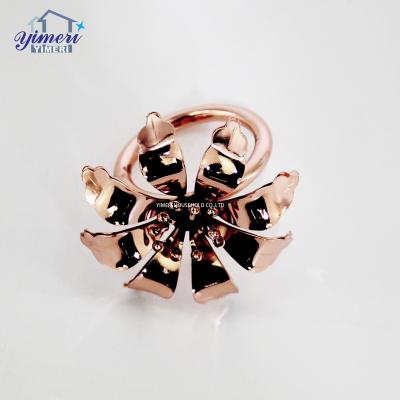 China Viable custom napkin rings with flower vase for wedding banquet dinner birthdays family gatherings table decor for sale