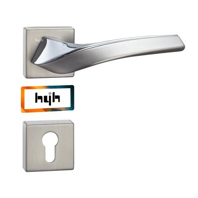 China Guangdong-hyh modern hardware zinc alloy modern style outside gold door handle for door for sale