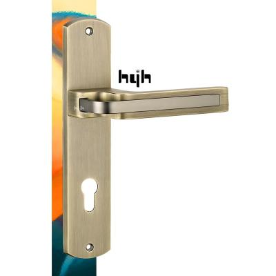 China Guangdong-hyh hardware new best quality fashionable wholesale plate door handle modern style for sale