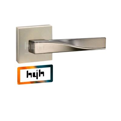 China Home Hardware Hot Selling Guangdong-hyh Zamak Lever Heavy Duty Door Handle With Passage Cylinder Good Quality for sale