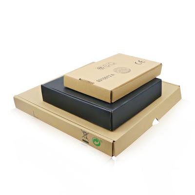 China High Quality Recycled Materials Custom Food Grade Corrugated Paper Cardboard Box For Pizza Packaging for sale