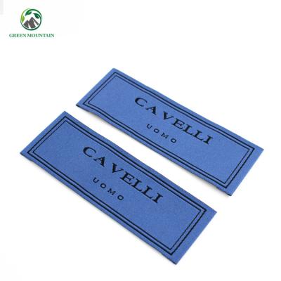 China Sustainable High Quality Custom Fabric Labels For Clothing for sale