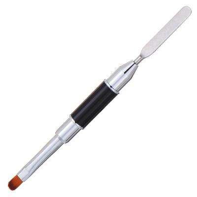 China Poly Manicure Tool High Quality Nail Gel Pen Nail Art Polish Builder Gel Brush UV Hard Manicure Tool for sale