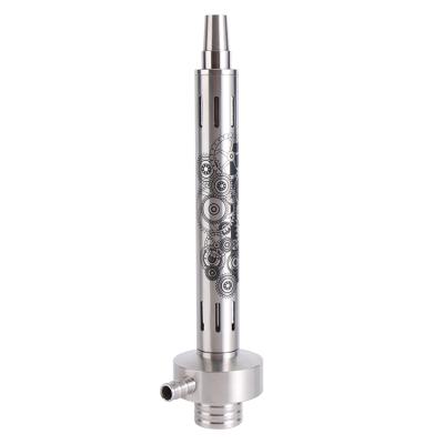 China Smooking Bar Design Shisha Hookah Accessories 59cm Stainless Steel Glass Hookah Shisha Best In China for sale