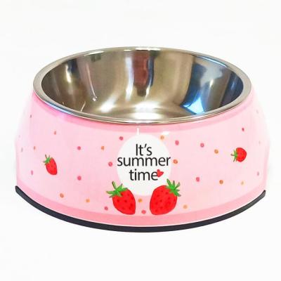 China Wholesale Custom Exquisite Feeding Stainless Steel Cat Dog Pet Bowl For Drinking Viable for sale