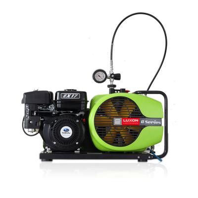 China Lubricated high pressure multi function pcp 200 bar air compressor for scuba tank for sale