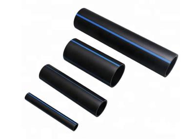 China High Density PE Large Plastic Pipe , Non Toxic Health Black Plastic Pipe for sale