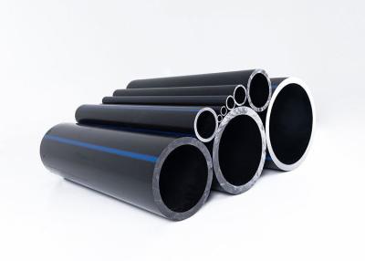 China Large Diameter PE Plastic Pipe , Hdpe Water Pipe SDR17 PN10 Long Life for sale