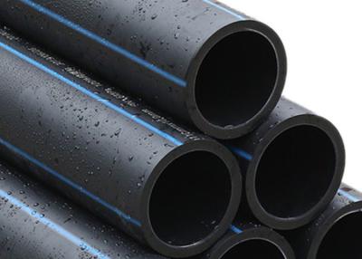 China Pn16 18 Inch 12 Inch Black Hdpe Pipe For Irrigation , Plastic Water Pipe for sale