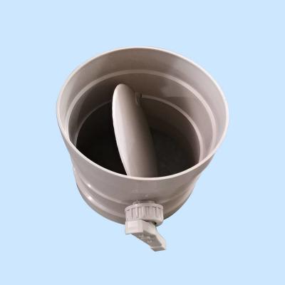 China Air Ducting Damper Round PP PN10 Plastic Air Valve for sale