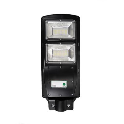 China 2021 Hot Sale Waterproof IP67 ABS Integrated Streetlight 100W 200W 300W All In One Outdoor LED Solar Street Light Te koop