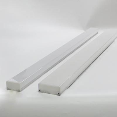 China Linkable Up and Down Aluminium Lighting Fixture Warehouse Led Linear Light Rectangular for sale