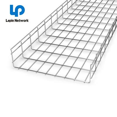 China Ningbo small lepin customize size SS316/stainless steel galvanizing wire mesh cable tray wire mesh tray accessories for raised floor for sale