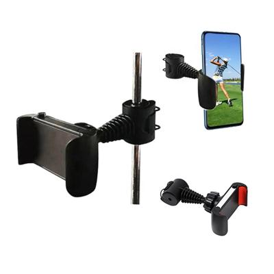 China Factory Price Golf Training Aid Phone Holder Bracket OEM Golf Club Tight Phone Holder for sale