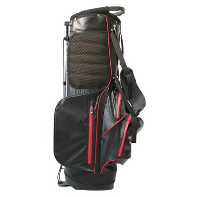 China Custom Bag Waterproof Black Stand Outside Lightweight Golf Club Bag Golf Bag for sale