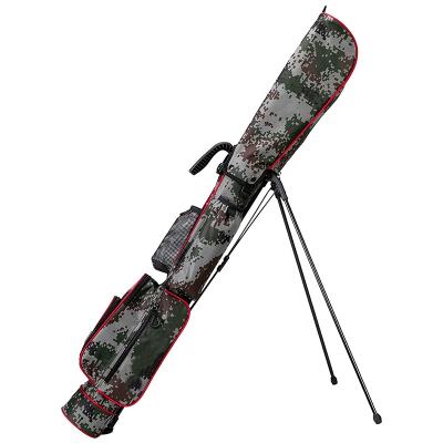 China Factory Price Camouflage Sunday Golf Bag Small Pencil Golf Bag OEM Small Lightweight Nylon Golf Grip Golf Club Carry Bag for sale