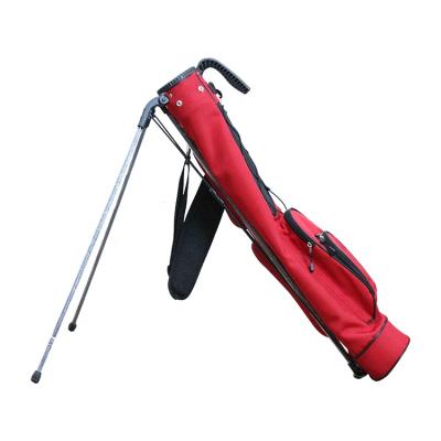 China Hold Golf Clubs OEM Red Golf Carry Bag Light And Portable Nylon Golf Holder Sunday Bags for sale