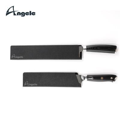 China Damascus Blades Protector Kitchen Chef's Knife Sheath For Knife Viable Blade Guard for sale