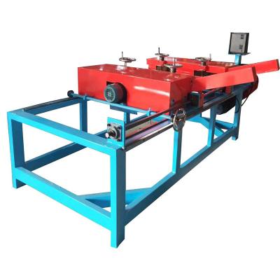 China Hotels steel tube cutter burrs brush removing machine cutting both ends of square tube brush burrs removing machine deburring machine for sale