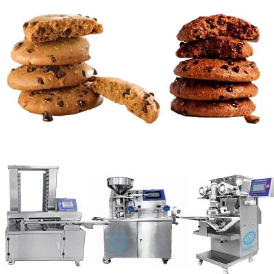 China Hotels factory supplier rheon automatic fortune cookies decorating biscuits commercial cookie encrusting machine for sale