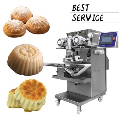 China Line Butter Cookies Encrusting Line Production Line Automatic Mooncake Mold Machine Maker Maamoul Machine Maker for sale