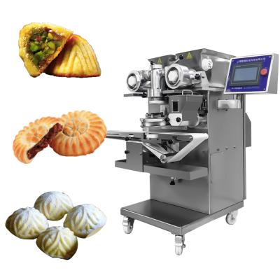 China Automatic Maker Forming Maamoul Stamping Arranging Machine Mooncake Maker Line Butter Cookies Production Line for sale