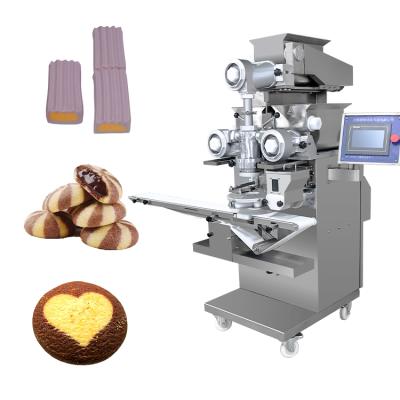 China food & Beverage Plant Pneumatic Long Strip Product Cutter And Encrusting Machine Bar Cutter Tamales Making Machine for sale