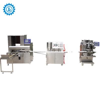 China Multifunctional Automatic Mooncake Maamoul Machine Forming Maamoul Making Production Line for sale