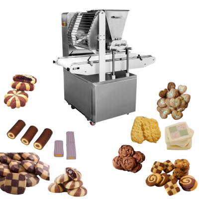 China Factory Shanghai Longyu Snacks Cookies and Muffin Cake Machine Cakes Making Machine for sale