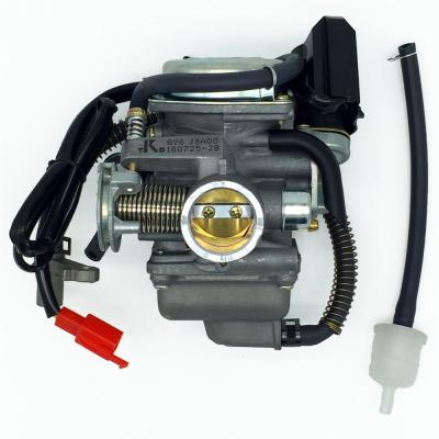 China Motorcycle 26mm GY6 PD26 Carburetor With Drain Line For 150cc GY6-150 Scooter for sale