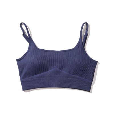 China Moisture Absorption And Sweating Supplier Women Professional Yoga Clothes Yoga Shorts Women Strappy Bra for sale