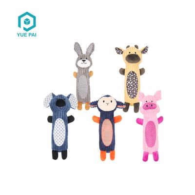 China Supplier China Sustainable Factory Customized Squeaky Stuffed Bottle Body Plush Dog Toys for sale