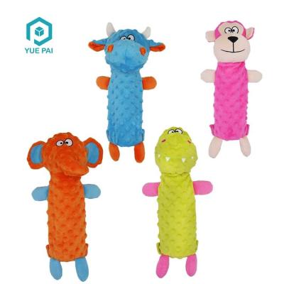 China Viable Wholesale Environmentally Friendly Bottle Body Plush Pet Training Chew Dog Toy for sale