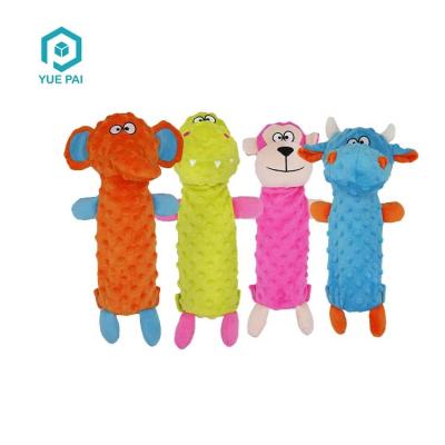 China Sustainable Eco Friendly Interesting Noise Squeaky Inside Bottle Plush Pet Chew Dog Toys for sale