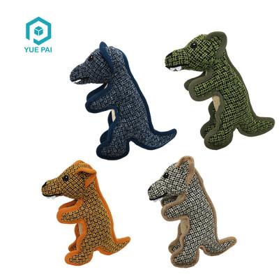 China Good Price 100 Polyester Sustainable Interactive Treat Squeaky Dog Chew Toy for sale