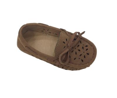 China New Anti-slippery Kids Boy and Girl Children's Moccasin Moccasin Loafer Fashion Boat Soft Outdoor Peas Shoes Cheap Kids Sports Shoes for sale