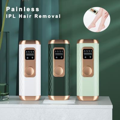 China Portable Painless Permanent Hair Removal Freezing Point Laser Hair Removal Fixed Epilator Home Use IPL Hand Machine for sale