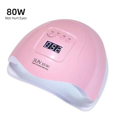 China Quick Dry Hands Free Factory Regular Wholesale White Rose UV Led Polish Light Nail Dryer Professional UV Led Light Nail Dryer Quick Dry Hands Free for sale