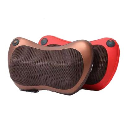 China 2021 Infrared Portable Massage Pillow Electric Car Neck Massage Pillow Portable Travel Massage Neck Pillow for sale