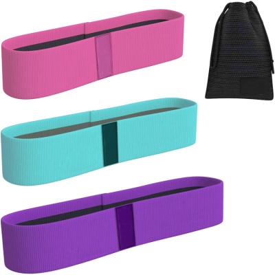 China Non Durable Slip Booty Exercise Belt Elastic Workout Bands Women Sports Fitness Resistance Bands For Legs And Butt Exercise Bands for sale