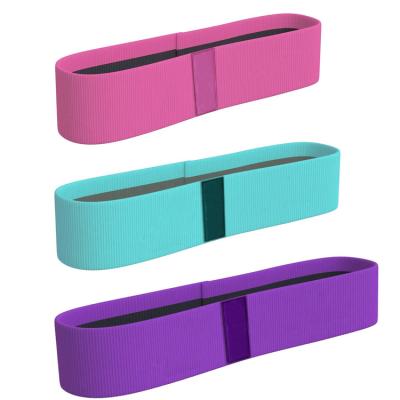 China Durable Cotton and Latex Resistance Band Set Fitness Band Booty and Glutes Hip Circle for Exercise Bands for sale