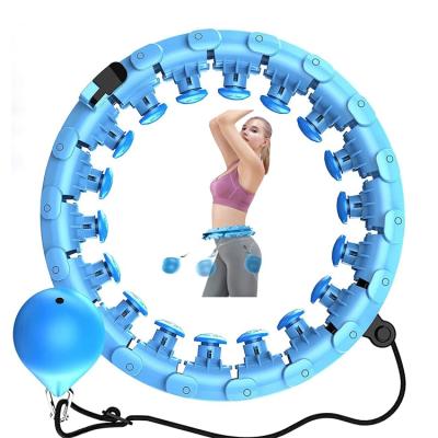 China Weighted Waist Adjustable Flexible Polynesian Dance Smart Circles Adjustable Disassembly Lose Polynesian Dance Detachable Smart Ring for sale