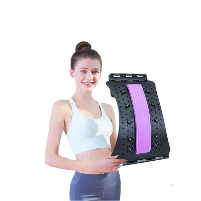 China Wholesale 4 Tier Comfortable Lumbar Support Back Stretcher Stretcher For Lower Back Pain Relief for sale