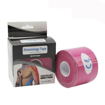 China Free Sample Custom Logo Printed Muscle Medical Kinesiology Tape Breathable for sale