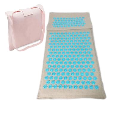 China Lightweight Cheap Acupressure Mat Examination Eco Material Acupressure Balls To Improve Blood Flow Massage Cushion For Adult for sale