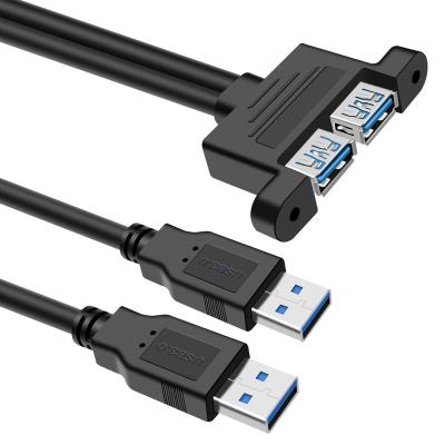 China Factory Customization Environmental Friendly USB 3.0 Male To Female Extension Cable 0.8m usb3.0 Extension Cable for sale