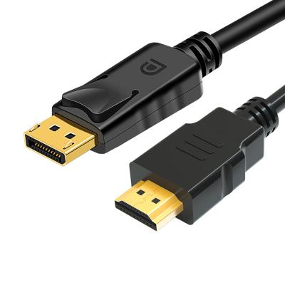 China High quality environmental friendly gold plated ultra high speed displayport 1.4 to hdmi dp to hdmi dp hdmi cable 15ft 1080p 4k 8k for sale