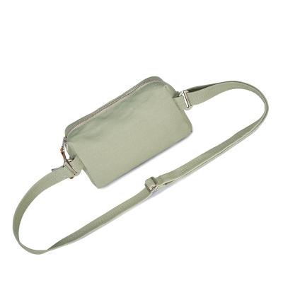 China 2022 Durable Recycle Mini Pocket Eco-Friendly Durable Cross Body Bag Canvas Armpit Washable Small Handbag for sale